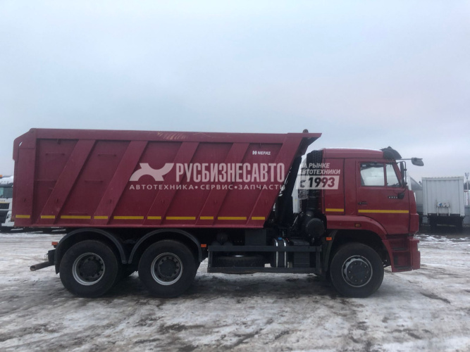 Купить КАМАЗ 6520-53 самосвал б/у (2022 г., 49 499 км.)(1754) в компании Русбизнесавто - изображение 14