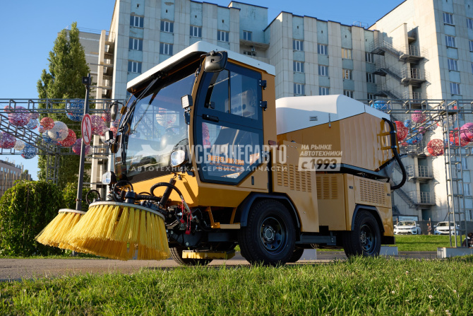 Купить Универсальная подметальная машина «SWEEPER» ММК-2000 (пылесос, объем бункера для смета 2 куб/м) в компании Русбизнесавто - изображение 11