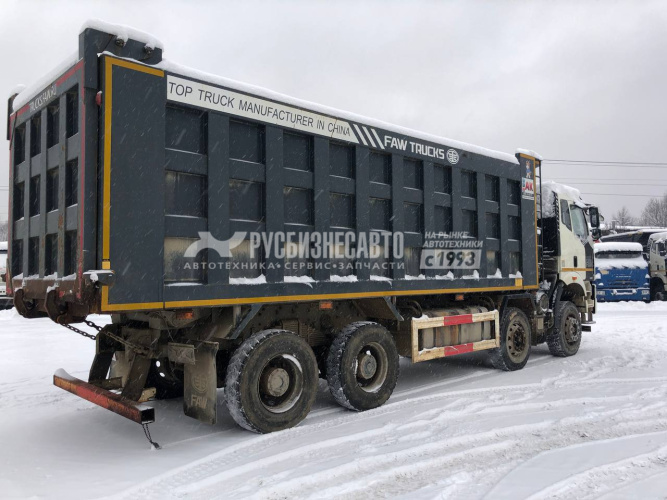 Купить Самосвал FAW J6 (8х4) б/у (2023 г., 114 186 км) (7848) Сбер комиссия в компании Русбизнесавто - изображение 2