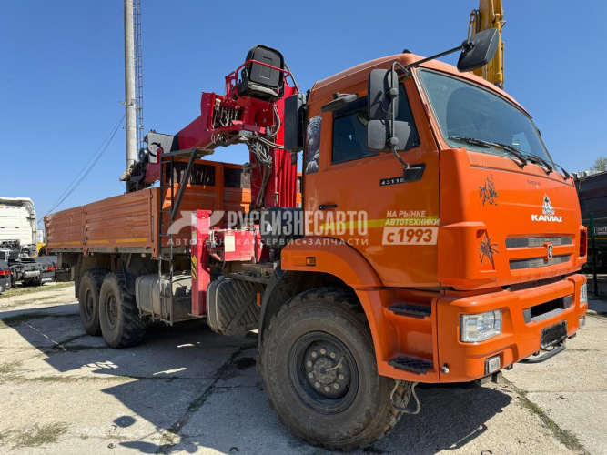 Купить КМУ Камаз 43118 (6х6)(Евро 5) + Horyong HRS216 б/у (2023 г.в., 22 437 км.) (0592) в компании Русбизнесавто - изображение 6