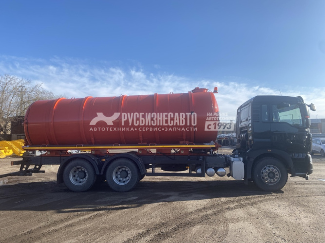 Купить МВ-19-HOWO T5G 6x4  (6х4, шасси 4600) (вакуумная машина, 19 м3, насос КО-510, СПЕКТР) в компании Русбизнесавто - изображение 17