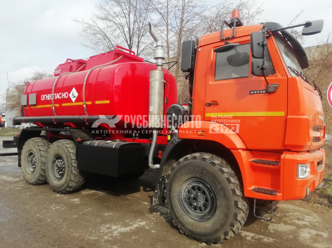 Купить АТЗ-11 КАМАЗ-43118 (11м3, 2 отс., насос СВН-80А, УВТ - ППО-25, мод.7074А4-50) в компании Русбизнесавто - изображение 1