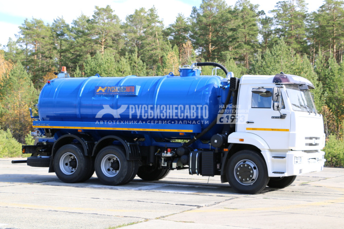 Купить МВ-15 (ТЛ740) на шасси КАМАЗ-65115 вакуумная (модель 4680А3-40) в компании Русбизнесавто - изображение 1
