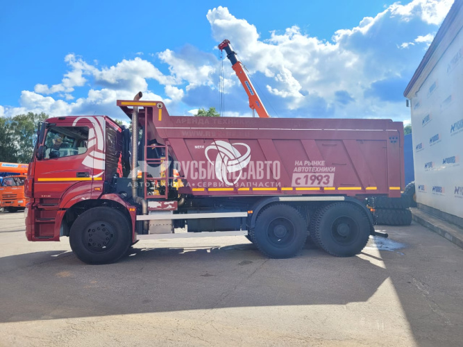 Купить КАМАЗ 6580-87 (S5) самосвал  б/у (2020 г., 95 464 км.) в компании Русбизнесавто - изображение 6