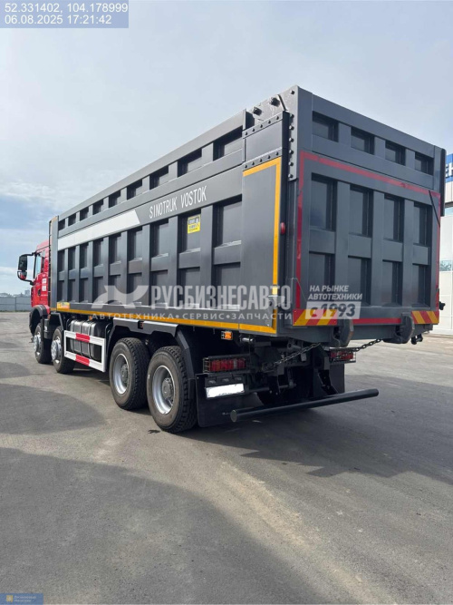 Купить Самосвал HOWO T5G 8x4 б/у (2024г., 9 580 км.)(6089) новый, на гарантии  в компании Русбизнесавто - изображение 3