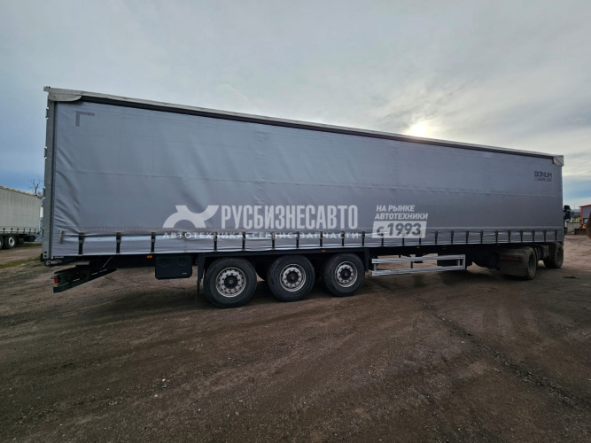 Купить BONUM 914296-04  ПОЛУПРИЦЕП б/у (штора, ворота)(2023 г.)(0709) в компании Русбизнесавто - изображение 2