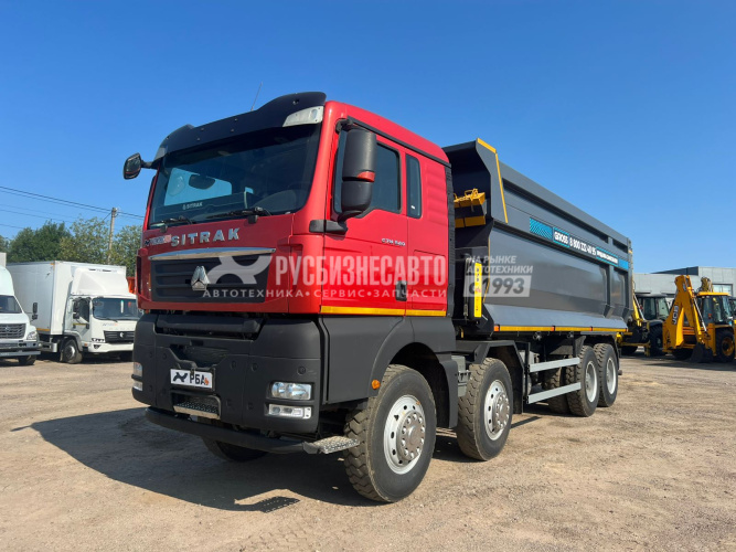 Купить Самосвал SITRAK C7H 8х4 R24 б/у (2023г.в. 65 791 км) (7318) в компании Русбизнесавто - изображение 2