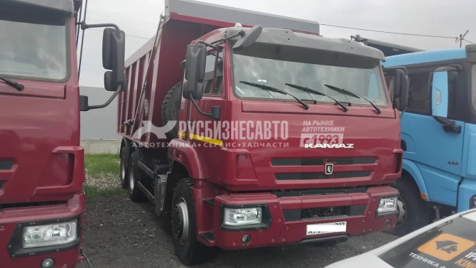 Купить КАМАЗ 6520-7080-49 (В5) самосвал Евро 5 К4140 б/у (2024 г.в.,13 705 км.)(0997)-на гарантии в компании Русбизнесавто - изображение 1