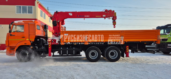 Купить КМУ КАМАЗ 65115-3094-48 (Евро-5) + HANGLIM KS1256G2 верх.упр. + борт сталь 6,6м. в компании Русбизнесавто - изображение 4