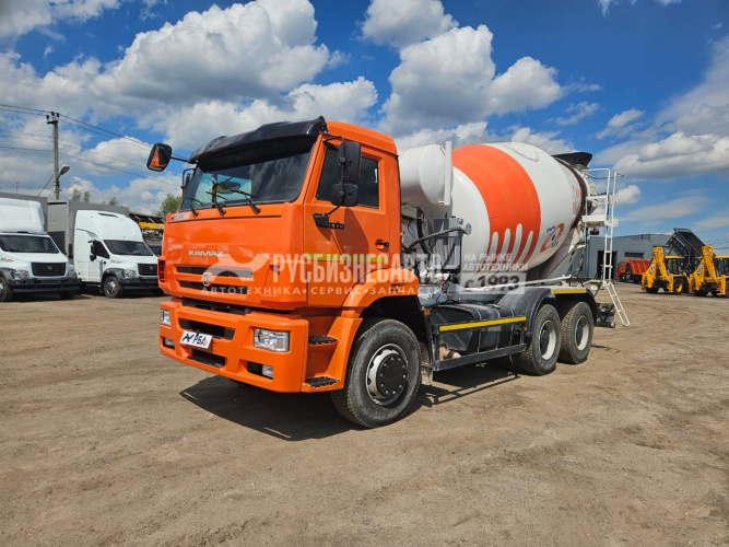 Купить Автобетоносмеситель 5814Z9 на шасси КАМАЗ 6520 6х4 б/у (2023 г., 14 143 км., 589 м.ч.)(2071) в компании Русбизнесавто - изображение 7