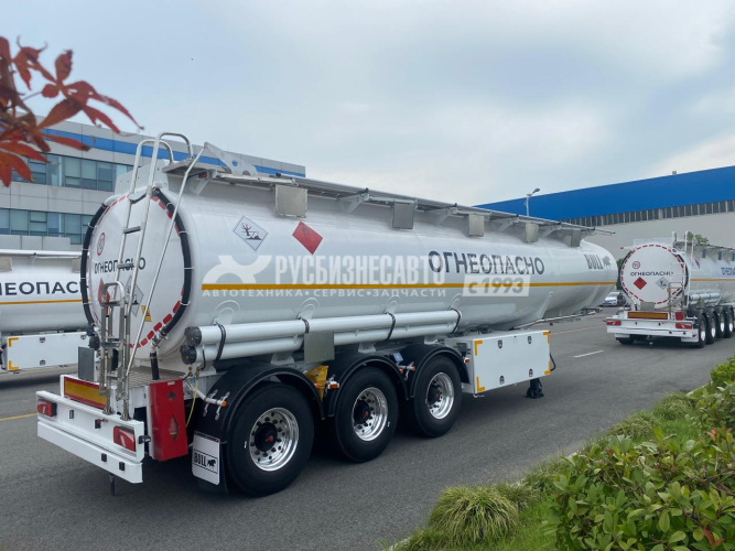 Купить ППЦ-32 BULL TCP31 (светлые НП, 32м3,алюминий 5182, 5 отс., нижн. налив, сист рек., 3 оси SAF) в компании Русбизнесавто - изображение 2