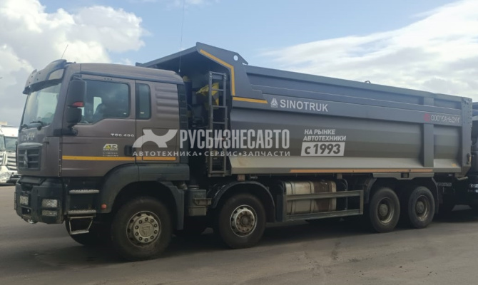 Купить Самосвал HOWO T5G 8x4 б/у (2024г., 112 999км.)(9152) в компании Русбизнесавто - изображение 1