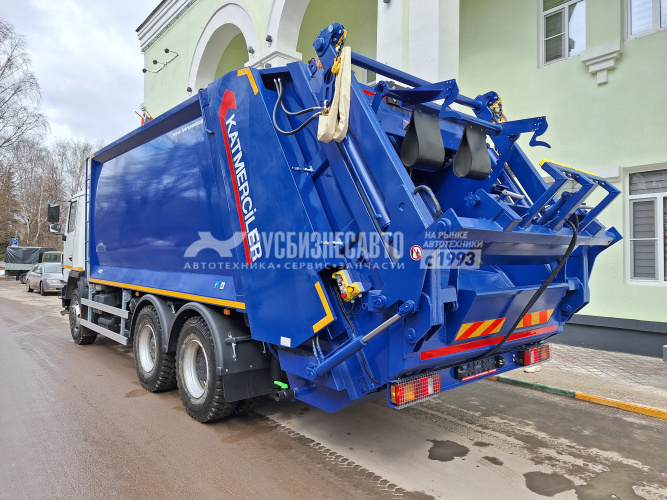 Купить KAT-22S на шасси МАЗ 631226-585-042 (ТКМ-430) Мусоровоз задн загрузка, портал в компании Русбизнесавто - изображение 0