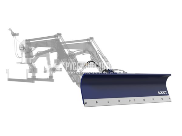 Купить SCOUT BX-220 Отвал гидроповоротный под еврорамку в компании Русбизнесавто - изображение 0
