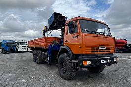КМУ Камаз 43118 (6х6)(Евро 2) + DONG YANG SS1956 ACE б/у (2023 г.в., 42 480 км., 1167 м/ч) (0008)