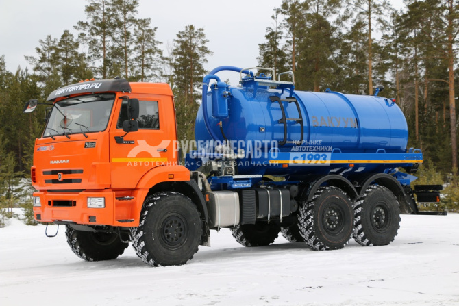 Купить МВ-10ТЛ740 на шасси КАМАЗ-43118-23027-50 вакуумная																														 в компании Русбизнесавто - изображение 1