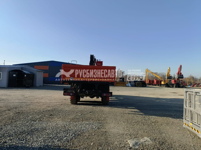 Купить КМУ КАМАЗ 43118 (6x6) (Евро-5) + HORYONG HRS216 верх.упр. б/у (2023г., 19048км.) (0020) в компании Русбизнесавто - изображение 6