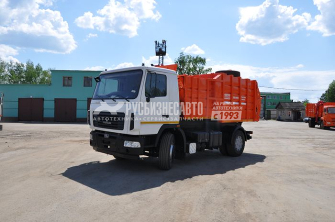 Купить МК-3551-03 на шасси МАЗ-5340С2-585-013 Мусоровоз (каркас) в компании Русбизнесавто - изображение 5