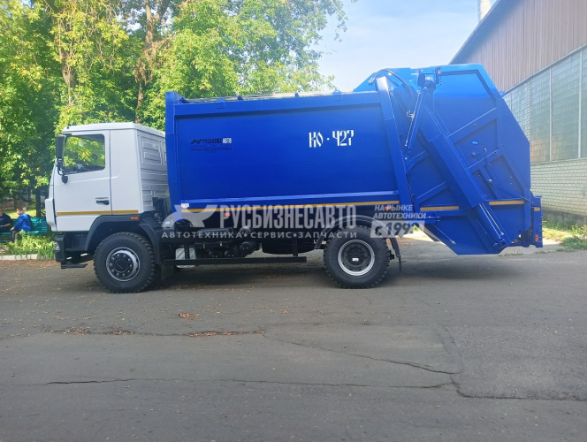 Купить КО-427-37 NEW на шасси МАЗ-534025-585-013 мусоровоз,задняя загрузка, 16м3  в компании Русбизнесавто - изображение 4