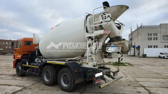 Купить Автобетоносмеситель ТЗА Камаз 6520 9м3 б/у (2023 г.в., 11 511 км.)(1851) в компании Русбизнесавто - изображение 2