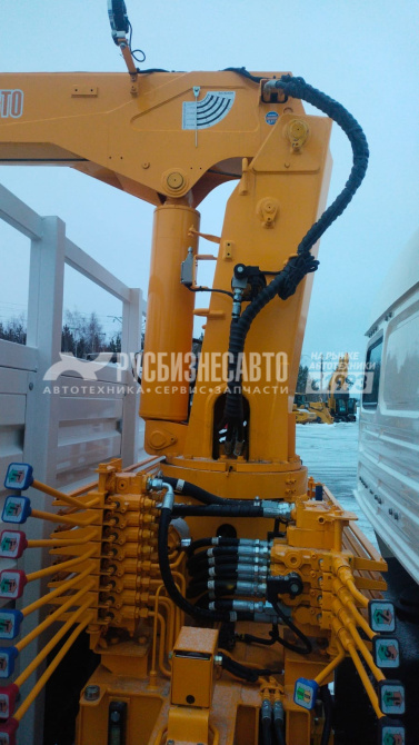 Купить КМУ КАМАЗ 4308-3084-69 (Евро-5) + SOOSAN SCS334 нижн. упр. + борт сталь 6,2м. в компании Русбизнесавто - изображение 6