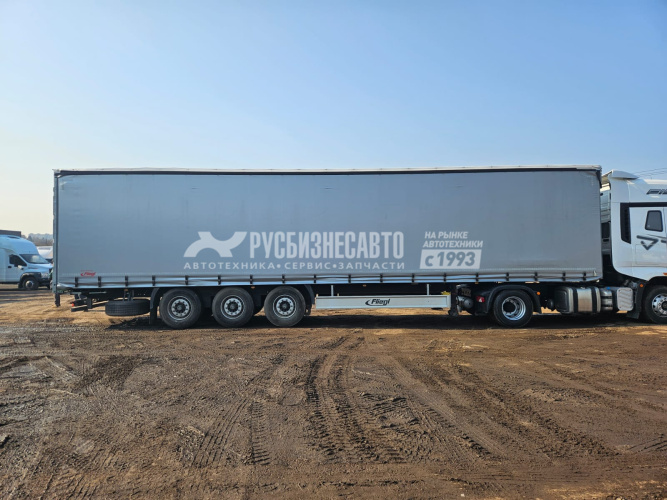 Купить FLIEGL SDS 350,ПОЛУПРИЦЕП (штора, ворота) V= 92 м3, CCУ 1150, L=13,6м. с кониками б/у (2024г.в.)5164 в компании Русбизнесавто - изображение 2