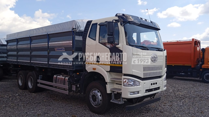 Купить FAW CA3250 ПЛАНЕТА 5529FW1 самосвал зерновоз 3-х сторонний 30 м.куб.6х4 в компании Русбизнесавто - изображение 0