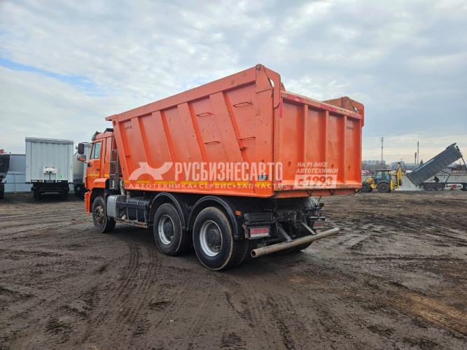 Купить КАМАЗ 6520-53 самосвал б/у (2022 г., 22 397 км.)(7066) - Новая резина. в компании Русбизнесавто - изображение 6