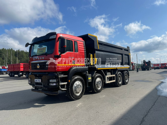 Купить Самосвал SITRAK C7H 8X4 б/у (2023г.в. 27 233 км.)(8708) в компании Русбизнесавто - изображение 0