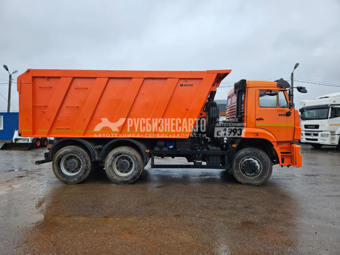 Купить КАМАЗ 6520-B5 самосвал б/у ДВС Cummins (2022 г.,4 581 км.)(9233) в компании Русбизнесавто - изображение 3