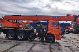 КС 55713-1К-5В автокран 25т.(КАМАЗ-65115) ОВАЛОИД