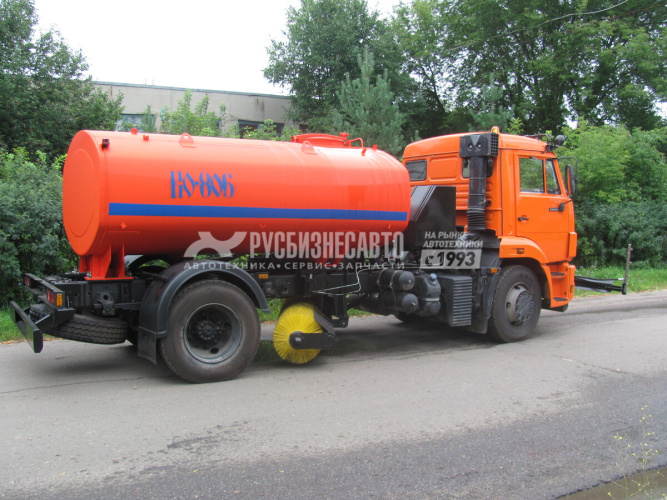 Купить КО-806-01 на шасси КАМАЗ 43253-3010-69 (высоконапорн.+ПМ+отв.+щетка) в компании Русбизнесавто - изображение 1