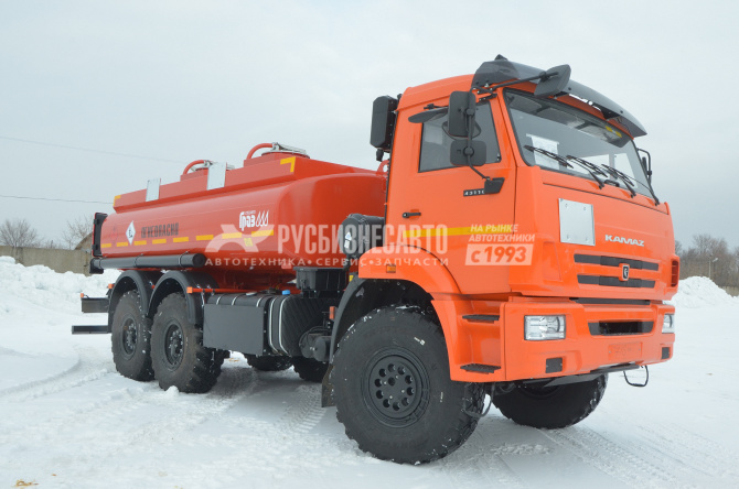 Купить АТЗ-12 КАМАЗ-43118 (12м3, 2 отс., насос СШН-50-600, УВТ-ППО-40, мод. 56167) в компании Русбизнесавто - изображение 2