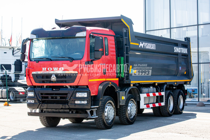 Купить Самосвал HOWO T5G 8x4 ( ZZ3317V386GE1 ) / 7.1*2.3*1.5+0.3 / 24-29 м3 / наклон / п.ч. 5.26 в компании Русбизнесавто - изображение 0