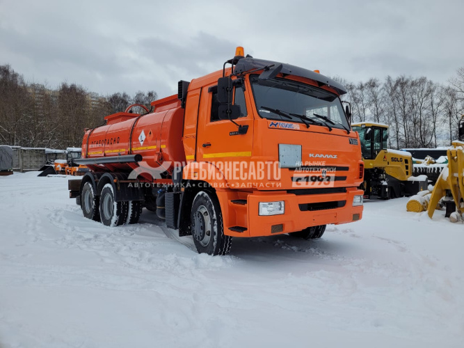 Купить Автоцистерна 4680А3-10 на шасси КамАЗ 65115 б/у (2019г.в. 72.141 км.)  в компании Русбизнесавто - изображение 2