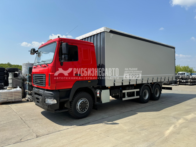 Купить Борт, штора, ворота 6х4 МАЗ-780614 (алюм.борт, габ.разм. 7800*2550*2800) шасси МАЗ-631228-8575-012 в компании Русбизнесавто - изображение 1
