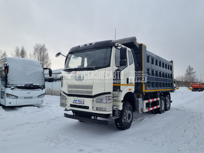 Купить Самосвал FAW J6 (6x4) ПЖД, сухой фен б/у (2023 г., 46 824 км.)(9738) в компании Русбизнесавто - изображение 0