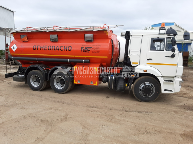 Купить 9666L1  КАМАЗ 65207-1002-87 (АТЗ, 15м3, 3 отс., насос, УВТ) в компании Русбизнесавто - изображение 6