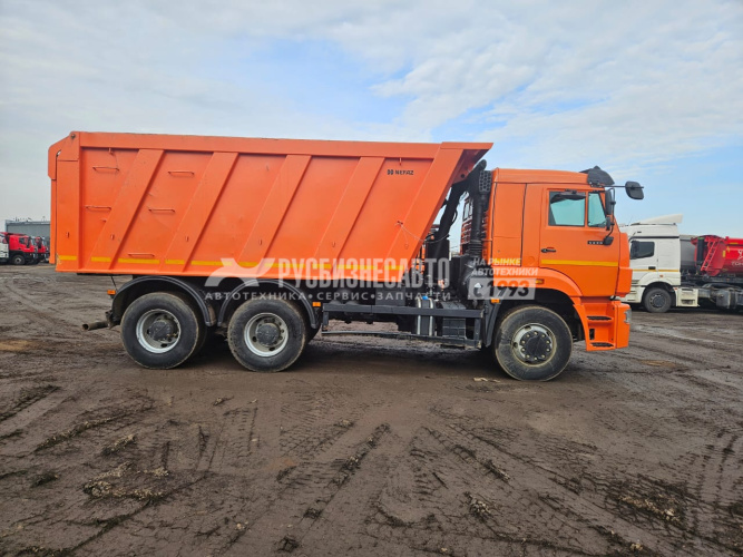 Купить КАМАЗ 6520-53 самосвал б/у (2022 г., 22 397 км.)(7066) - Новая резина. в компании Русбизнесавто - изображение 3