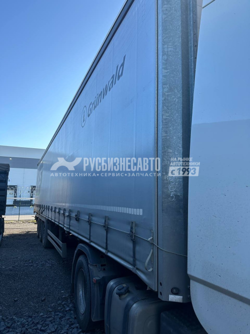 Купить GRUNWALD, 9453-0000010-10, ПОЛУПРИЦЕП б/у (штора 13,6м)(2023 г.)(8905)-Сбер комиссия в компании Русбизнесавто - изображение 0