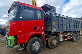Самосвал SHACMAN SX331863366 8x4 б/у (2022; 12 900 км)(7610)