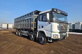 Самосвал SHACMAN SX331863366 8х4 550 л.с б/у (2022 г., 55 961 км.)(3719) Новая резина по кругу