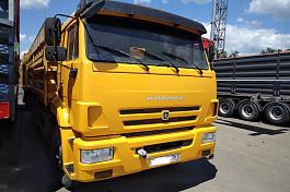 КАМАЗ 65115-50 бортовой-зерновоз б/у ( 2019 г.в.,150 000 км.) - продается в сцепке с прицепом