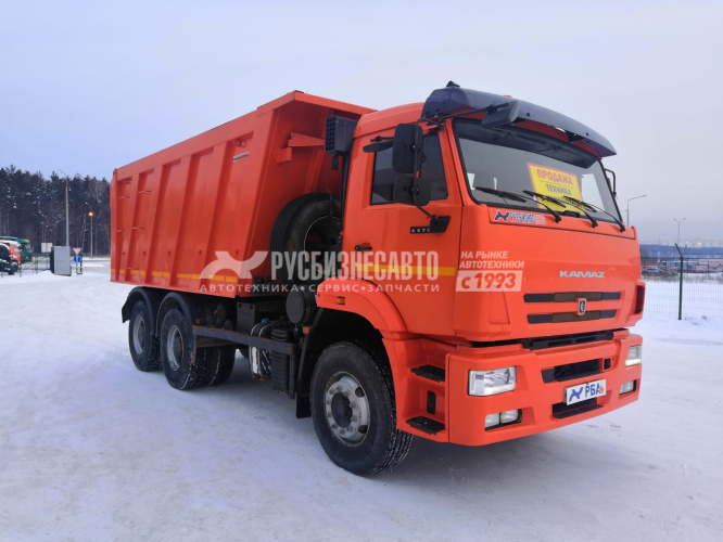 Купить КАМАЗ 6520-53 самосвал б/у (2019 г., 95 042км.) в компании Русбизнесавто - изображение 1