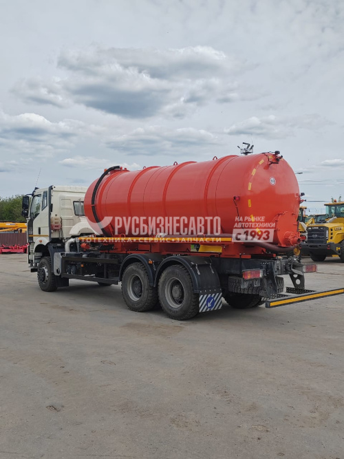 Купить МВ-15-FAW-3250 (6х6, шасси 4800) (вакуумная машина, 15 м3, насос КО-510, СПЕКТР) в компании Русбизнесавто - изображение 4