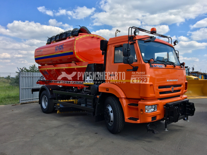 Купить КО-806 на шасси КАМАЗ-43253-2010-69 (ПС-4,5+ПМ(низконапорн. мойка)-7,8+отв.-3+щет.) Е-5 (КДМ) в компании Русбизнесавто - изображение 1