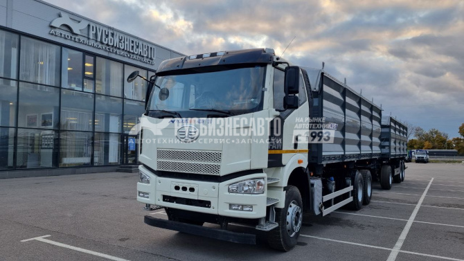 Купить FAW CA3250 ПЛАНЕТА 5529FW1 самосвал зерновоз 3-х сторонний 30 м.куб.6х4 в компании Русбизнесавто - изображение 7