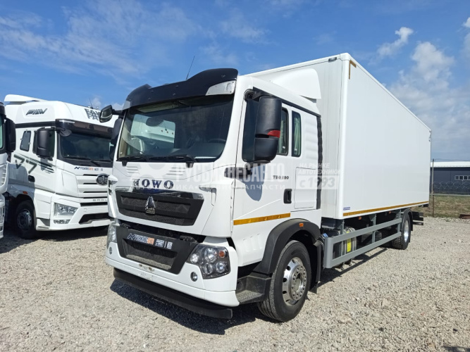 Купить Фургон изотермический АФ-77ZZ11-HS-02 на шасси HOWO T5G 4х2 (ZZ1167M621GE1)/ 8270 мм в компании Русбизнесавто - изображение 0