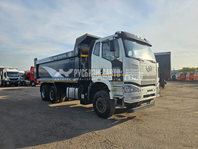 Купить Самосвал FAW J6 (6x4) б/у (2022 г.   34 182 км)(0142) в компании Русбизнесавто - изображение 2