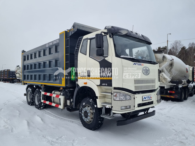 Купить Самосвал FAW J6 (6x4) ПЖД, сухой фен б/у (2023 г., 46 824 км.)(9738) в компании Русбизнесавто - изображение 4